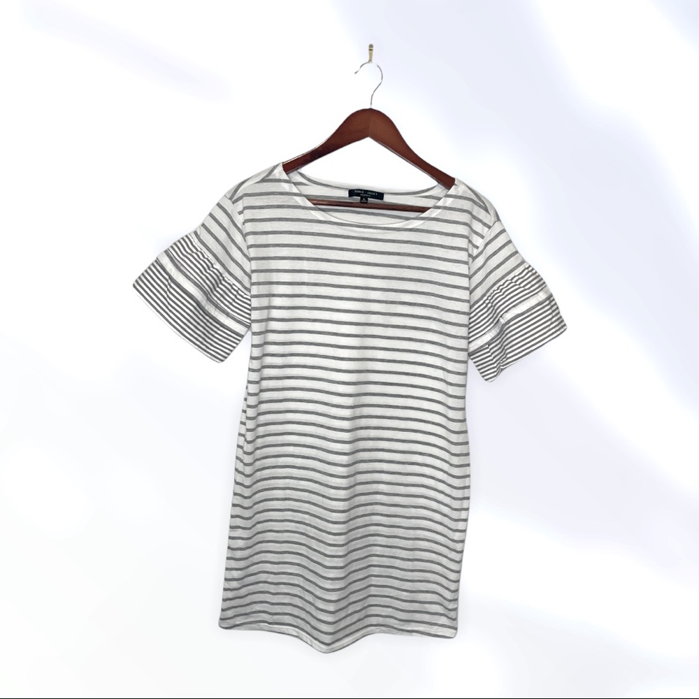 Romeo and Juliet Striped T-Shirt Dress M